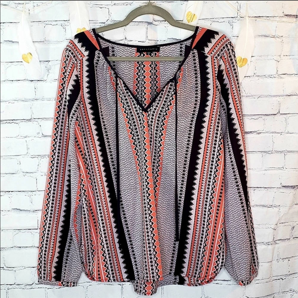 Sanctuary by Anthropologie Long sleeve peasant top